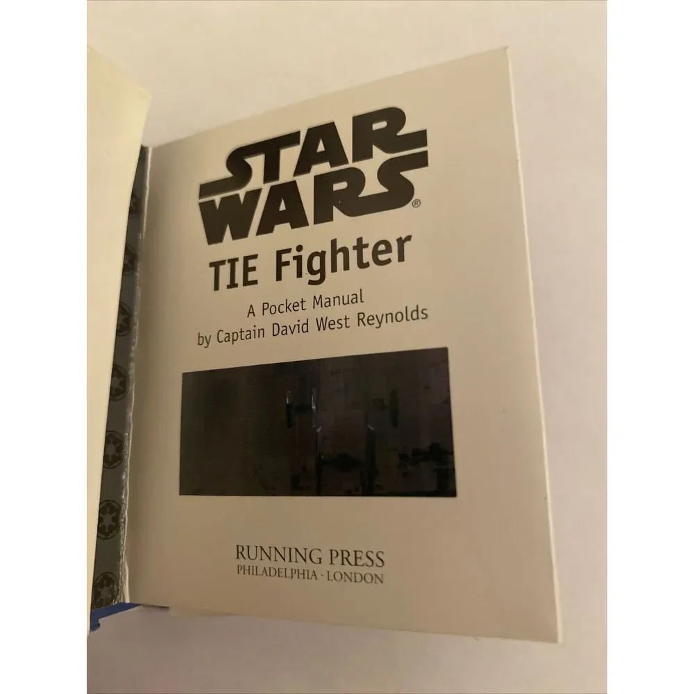 Star Wars Tie Fighter: A Pocket Manual A Pop Up by David West‎ VG